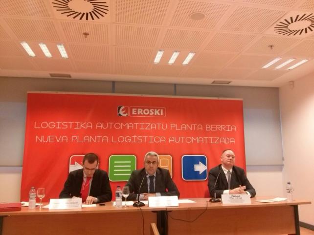 Eroski ha inaugurado su nueva plataforma logística automatizada en Elorrio